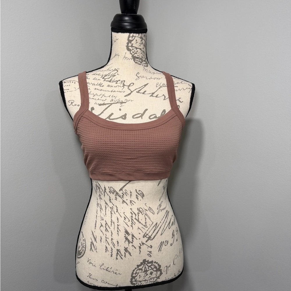 Garage Sage Waffle Seamless Tank